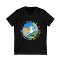 Time For Me To Fly White Pegasus Women's/Unisex V-Neck T