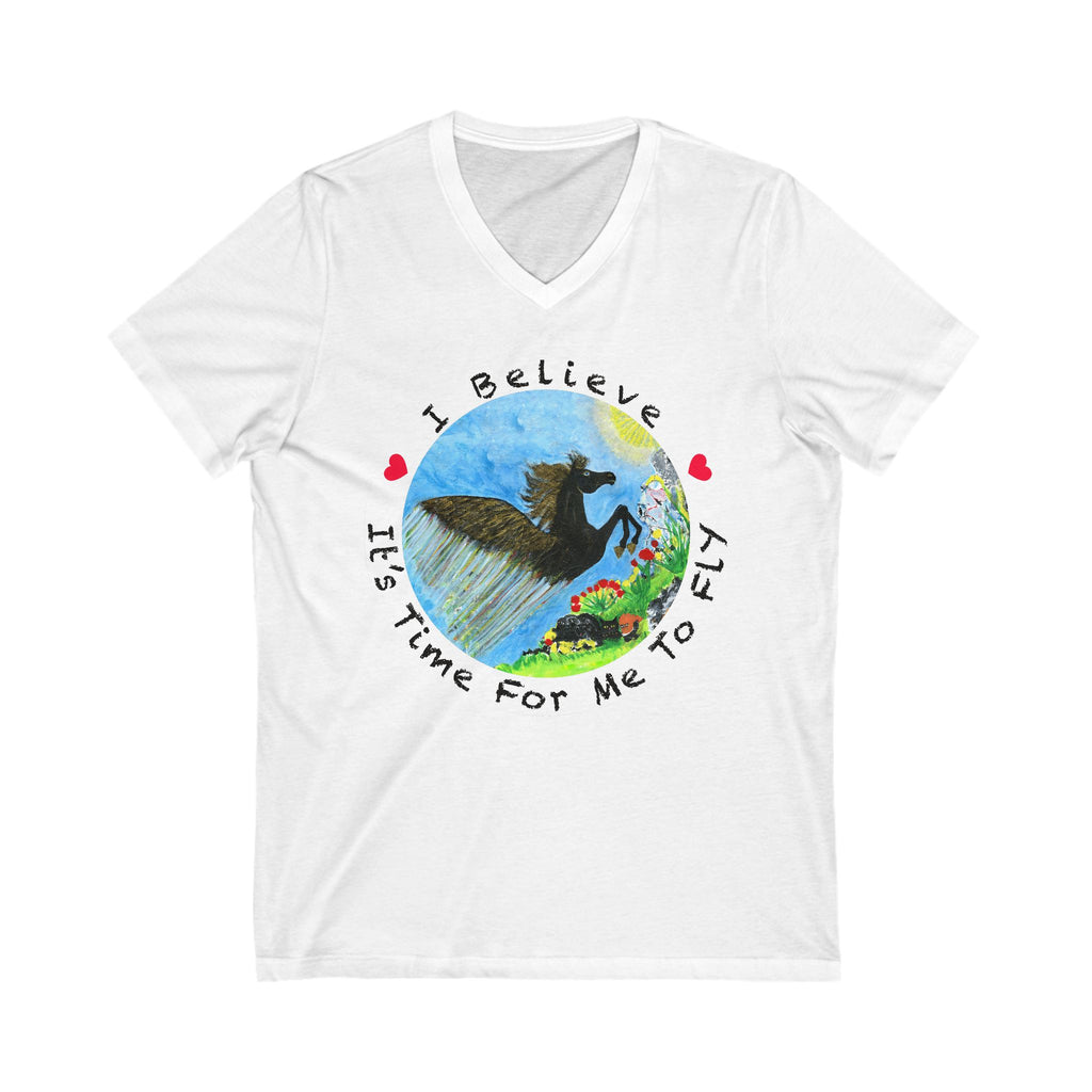 Time For Me To Fly Women's/Unisex V Neck T
