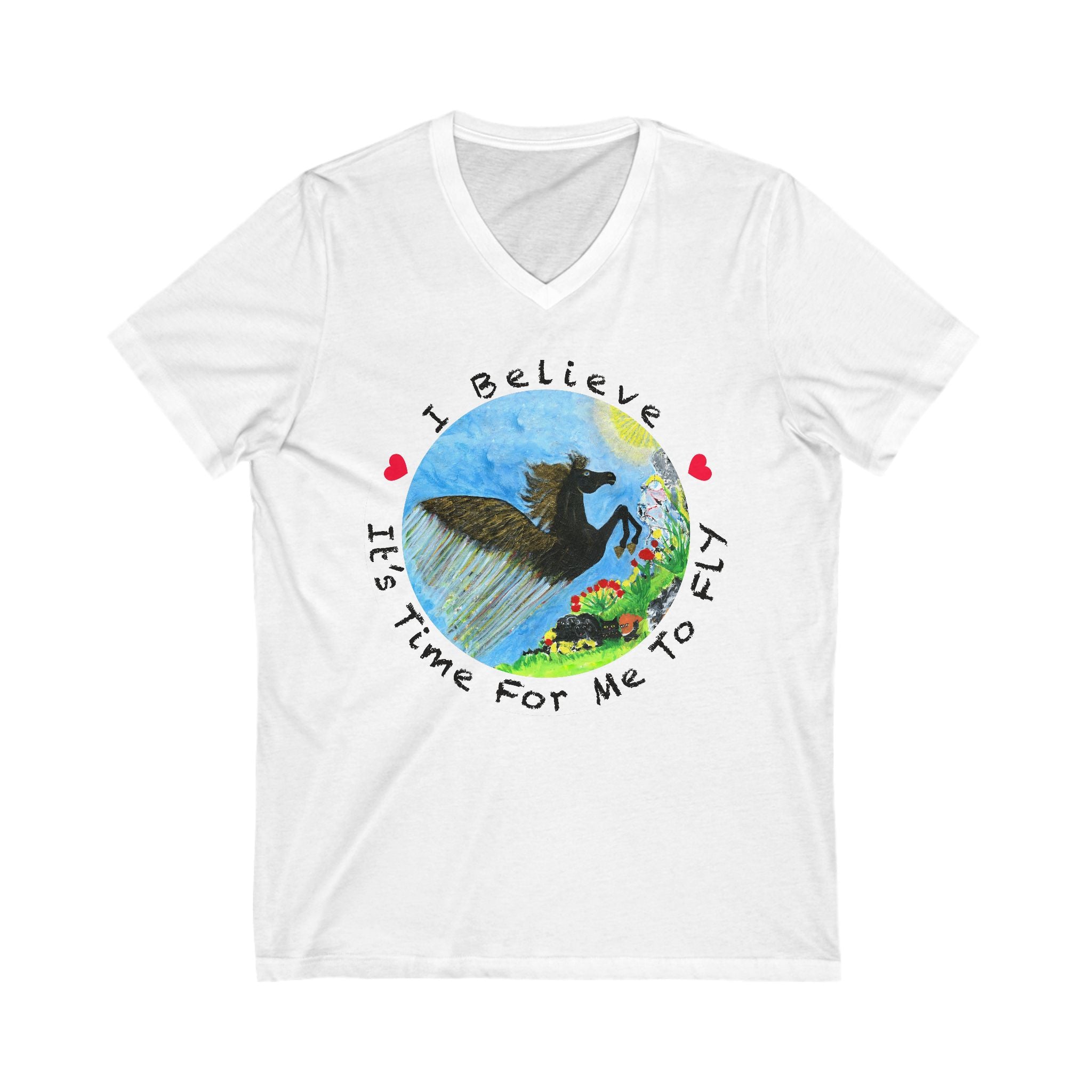 Time For Me To Fly Women's/Unisex V Neck T