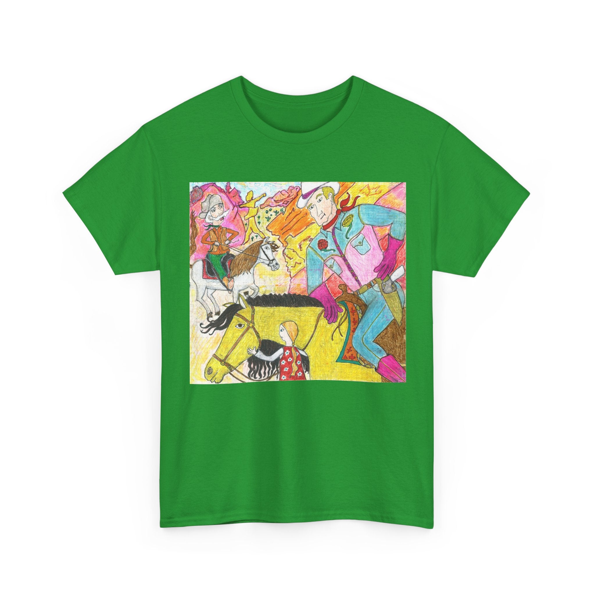Bad Day at Dancing Rock - Unisex Heavy Cotton Tee