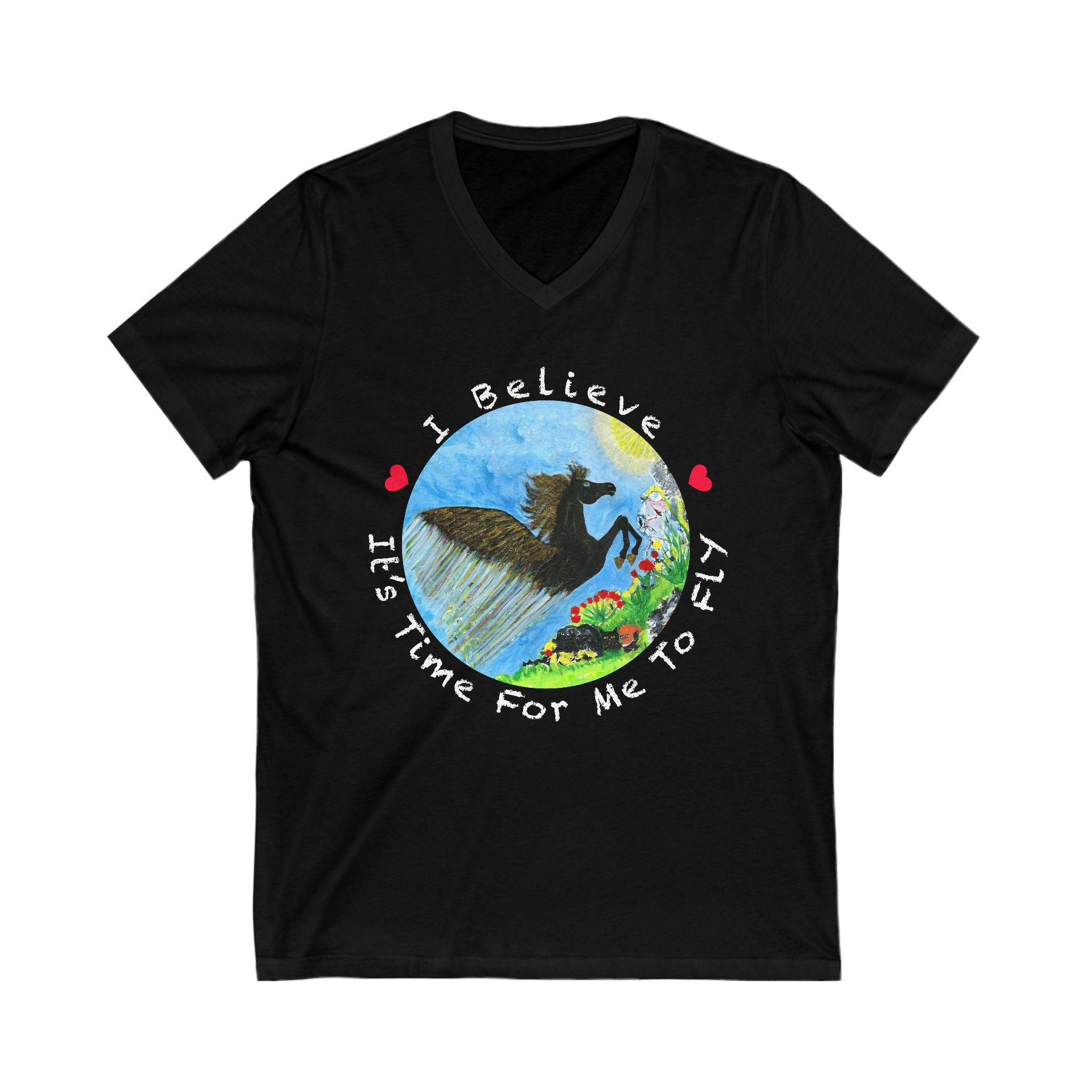 Time For Me To Fly Women's/Unisex V Neck T