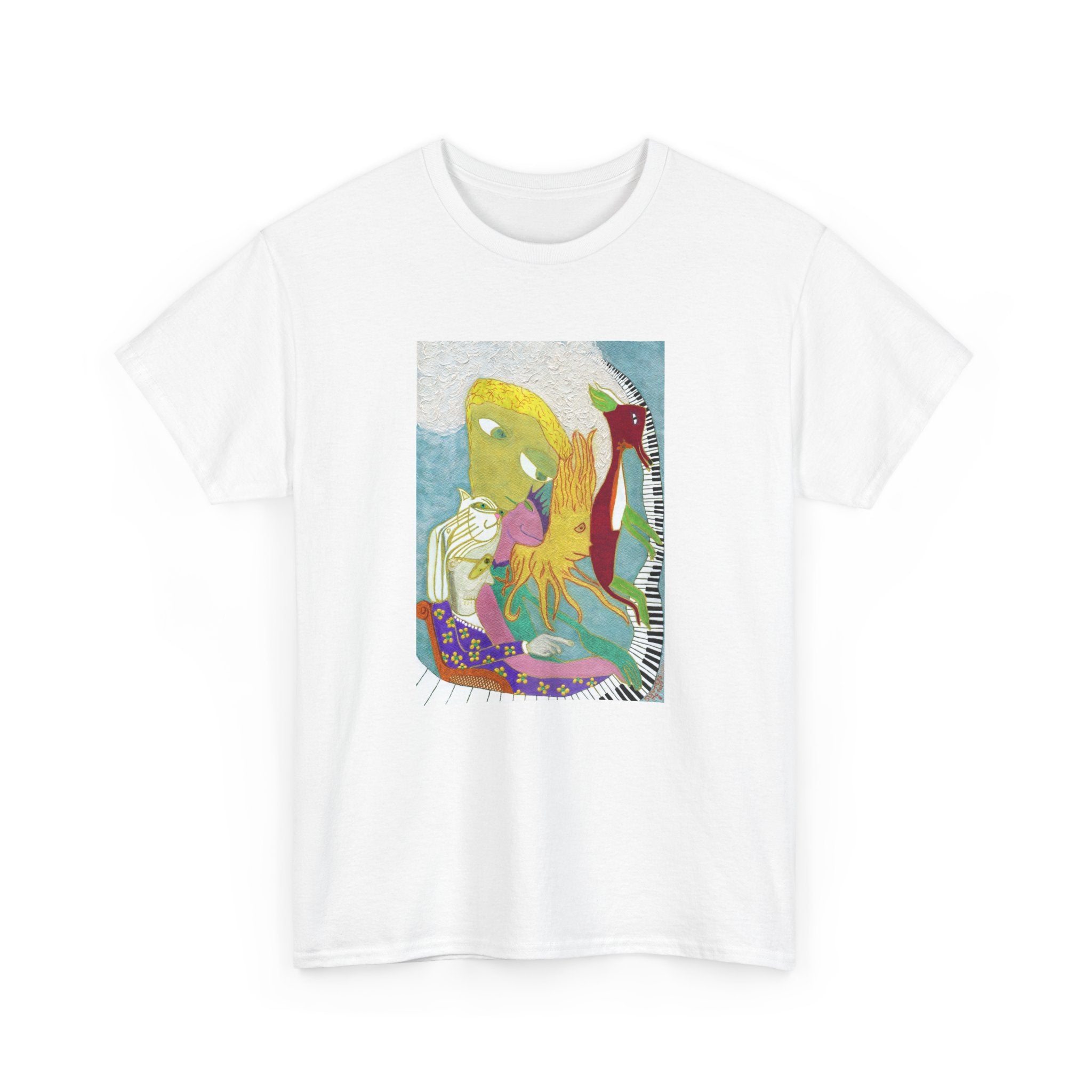 Piano Sonata - MusiCares Limited Edition - Unisex Heavy Cotton Tee