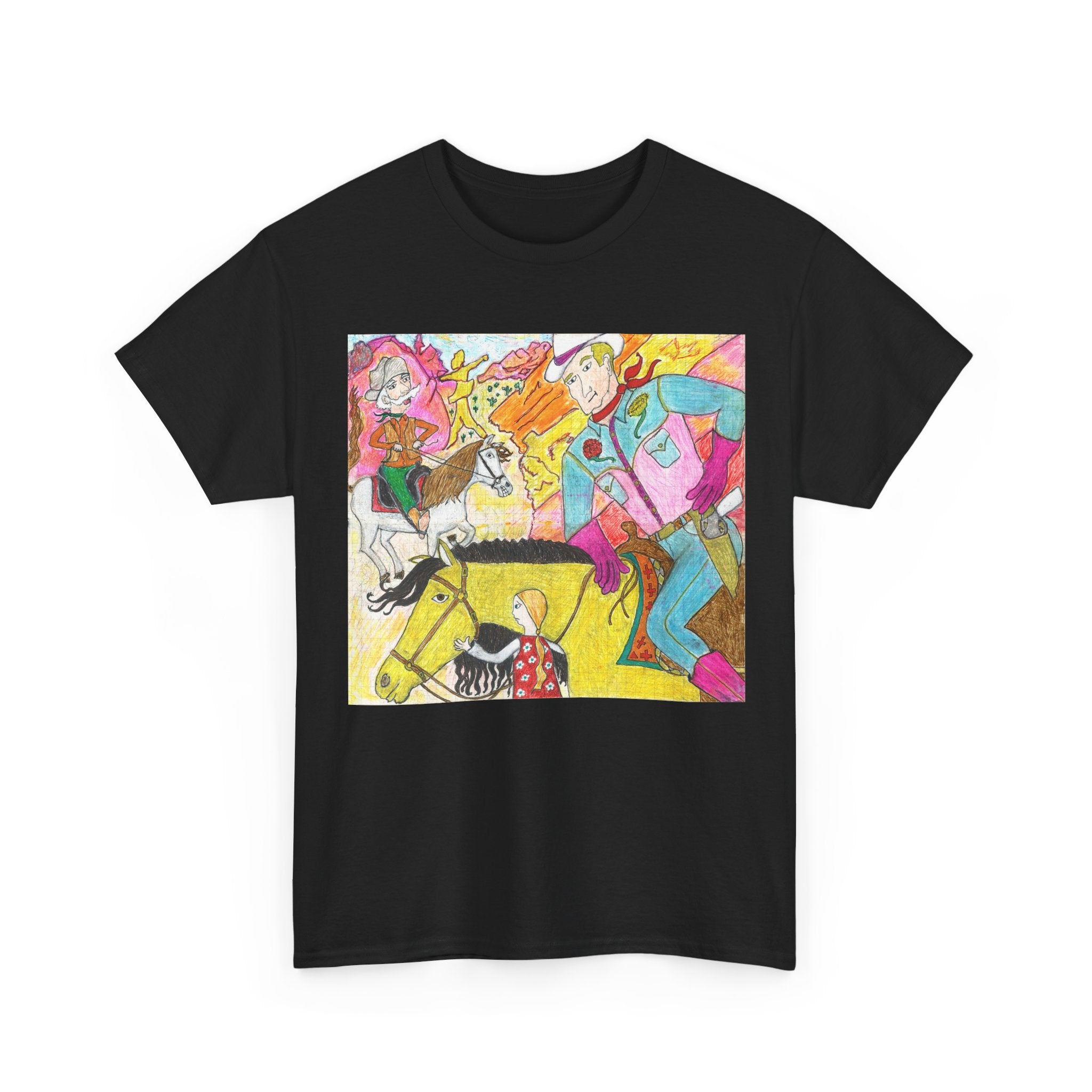 Bad Day at Dancing Rock - Unisex Heavy Cotton Tee