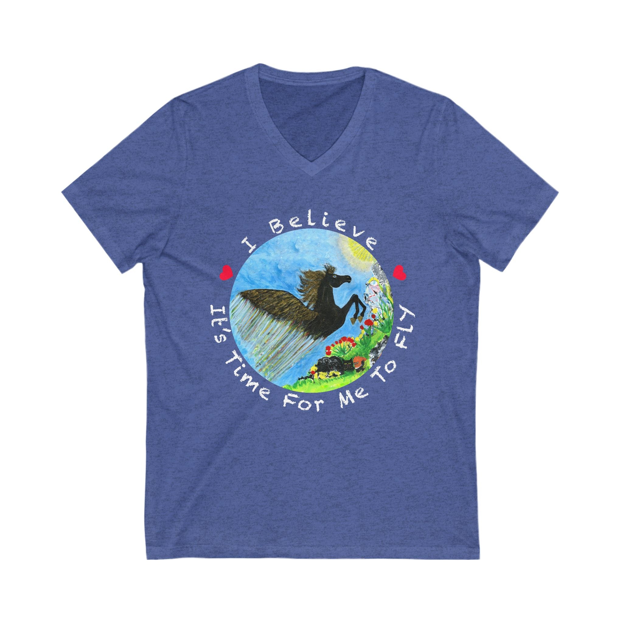 Time For Me To Fly Women's/Unisex V Neck T